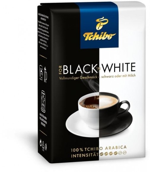 TCHIBO BLACK&WHITE MACINATA 2*250G