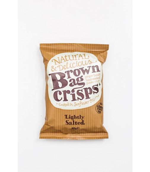 Chipsuri cu sare Brown Bag Crisps