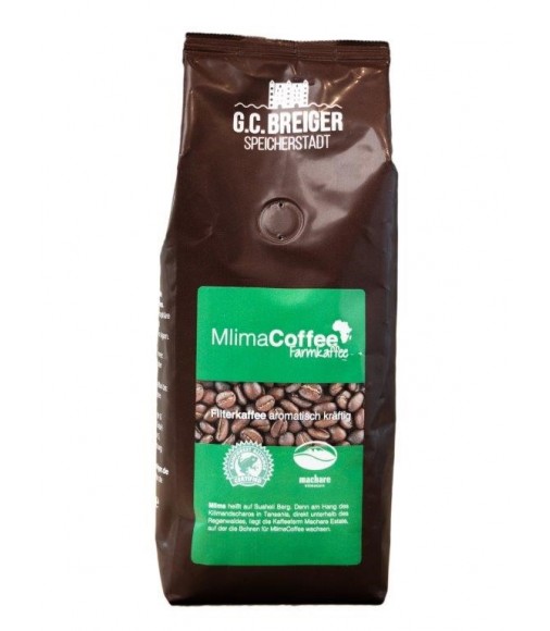 CAFEA BOABE BREIGER MLIMA FK KRAFTIG 250g