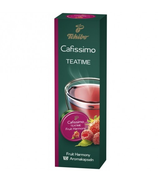 Capsule ceai bio, 10 capsule/cutie, Fruit Harmony, TCHIBO Cafissimo Teatime