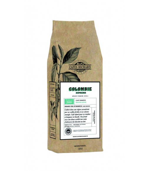 Cafes Richard Columbia Excelso Boabe 500G