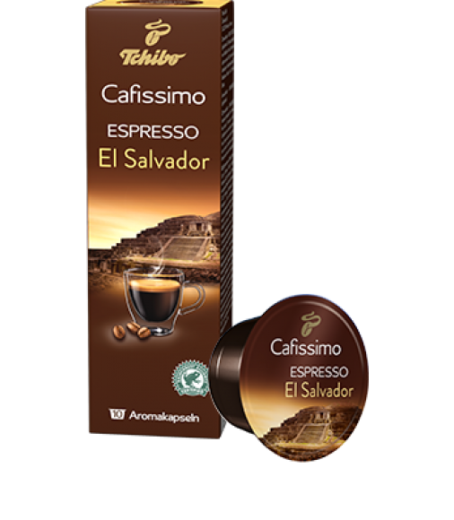 Capsule Tchibo Cafissimo Espresso El Salvador 100% Arabica