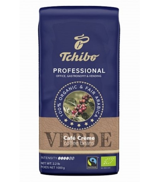 Tchibo Professional Verde Cafe Creme, cafea boabe 1 kg
