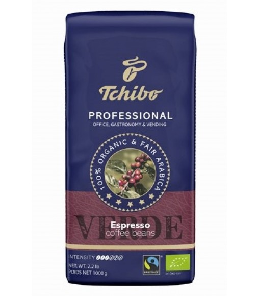 Tchibo Professional Verde Espresso, cafea boabe 1 kg