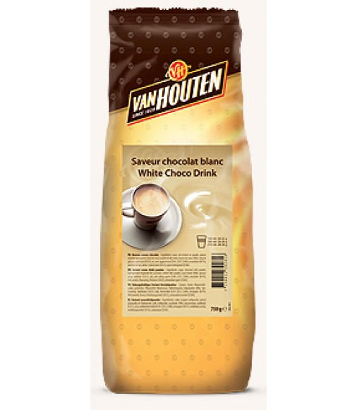 Van Houten Ciocolata Calda Alba 750g