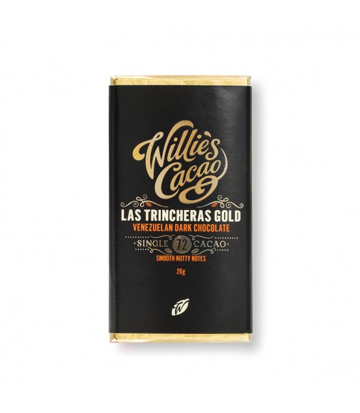 Baton ciocolata neagra Willies Cacao - Las Trincheras Gold