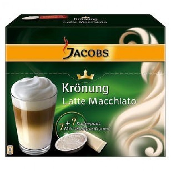 Jacobs Krönung Latte Macchiato Pads Caffea.ro
