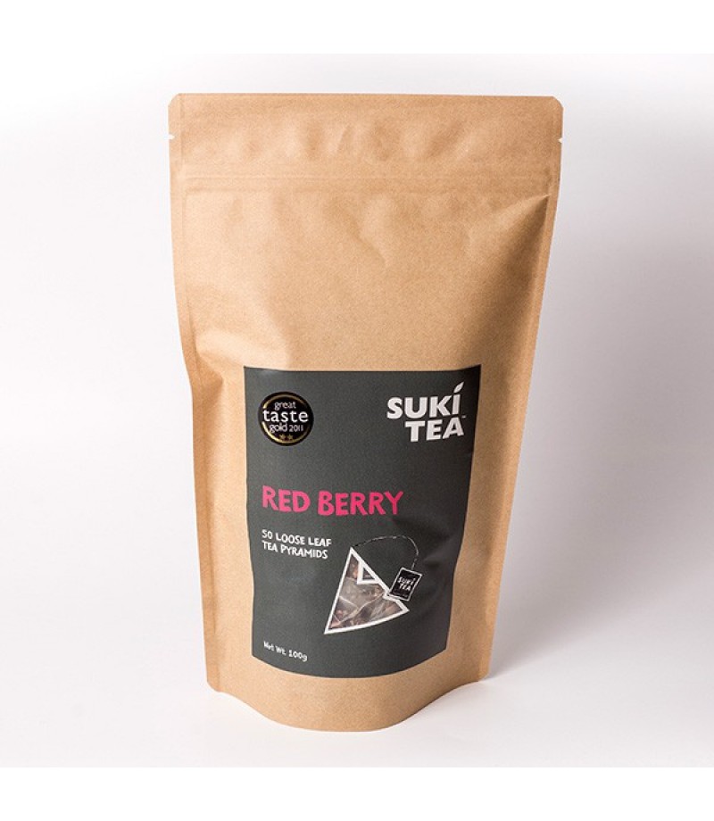 SUKI TEA RED BERRY 125g Caffea.ro