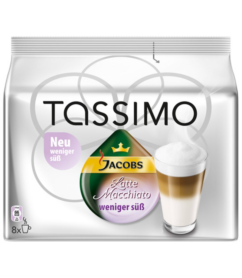 Capsule Jacobs Tassimo Latte Macchiato 