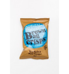 Chipsuri cu sare si otet Brown Bag Crisps