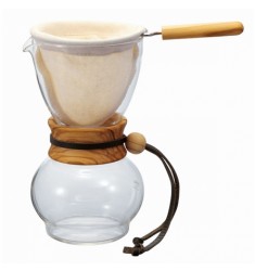 Hario Drip Pot 480ml Olive Wood 