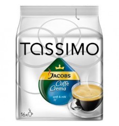 Capsule Jacobs Tassimo Caffe Crema Sanft si Mild